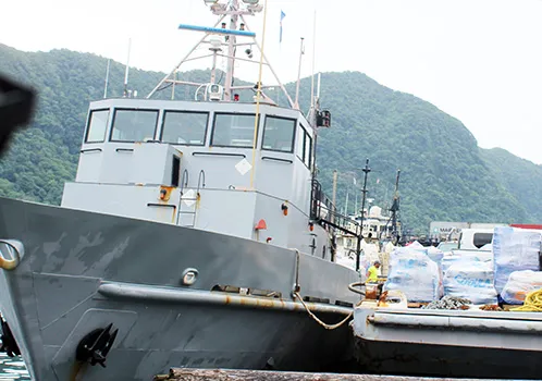 “MV Pago Pago” loading cargo for Manu'a