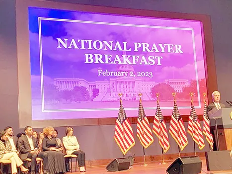 National Prayer Breakfast gathering