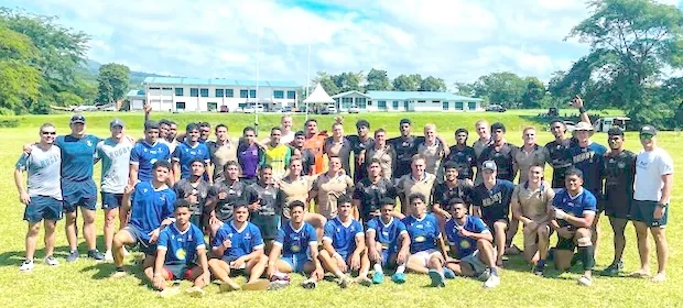 U.S. Naval Academy Rugby Diplomacy team