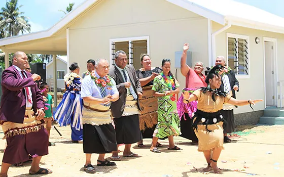 New Tonga home for volcano victims