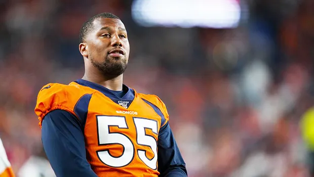 Denver Broncos outside linebacker Bradley Chubb 