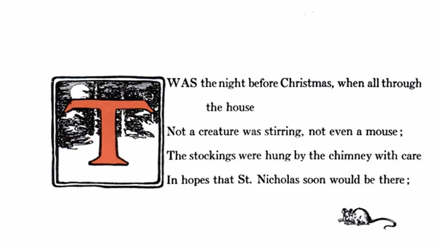 Night before Christmas text