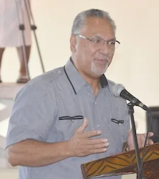 Governor-elect Pula Nikolao Pula