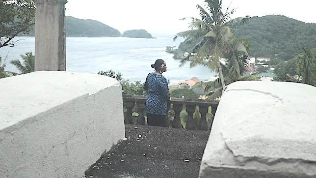 Salaivai Seiuli Elinor McMoore-Lutu at her home