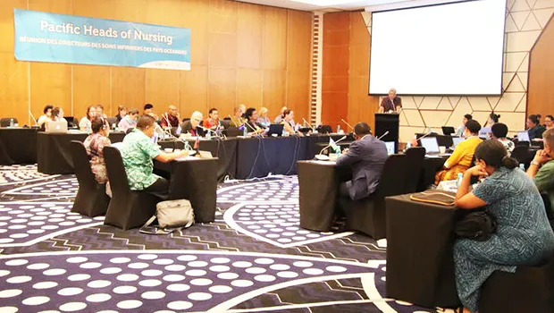 Delegates at the Pacific Heads of Nursing meeting