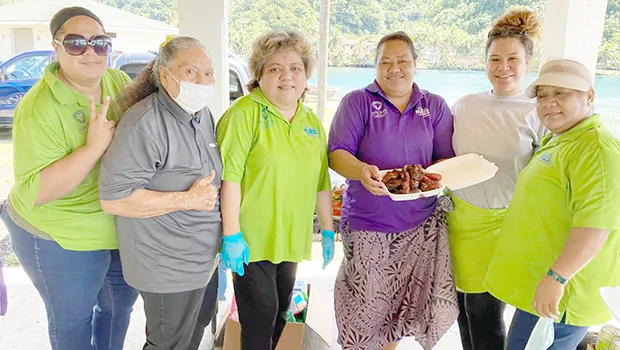 Nurses during Nurses Week event at Fagaalu Park