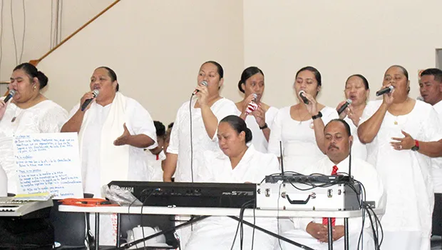 Members of the CCCAS Nu’uuli Choir 