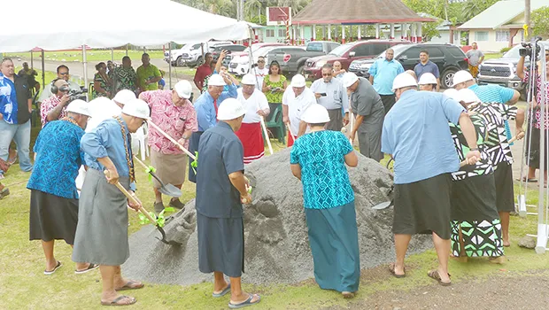 Nu’uuli Village Road-Coconut Point project groundbreaking