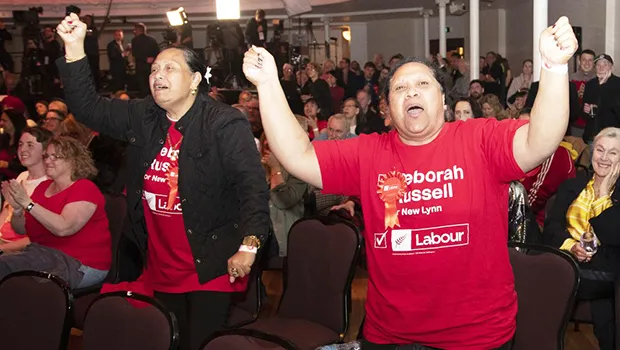 New Zealand Labour Party supporters 