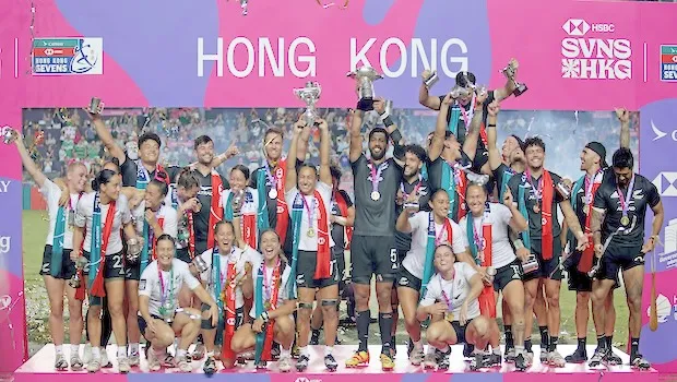 New Zealand teams on the podium