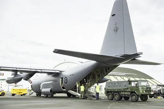 New Zealand Defence Force airplane