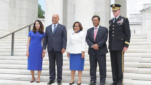  The Pacific delegation in Washington DC