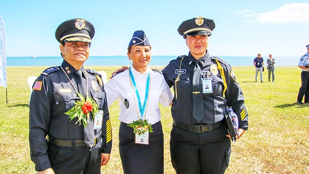 Chief of Police, and Pouu’amea Tuaolo Supapo who accompanied by Lt Vasa Wells