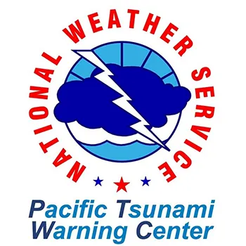The Pacific Tsunami Warning Center logo
