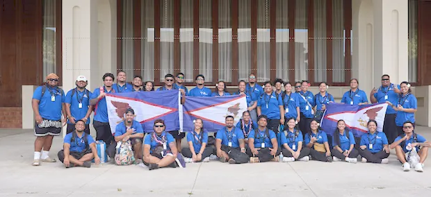 American Samoa FestPAC delegation
