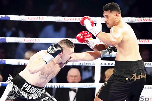 Parker finding his range against Junior Fa 