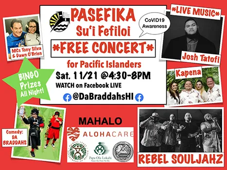 “Pasefika Su‘i Fefiloi” Virtual Concert banner
