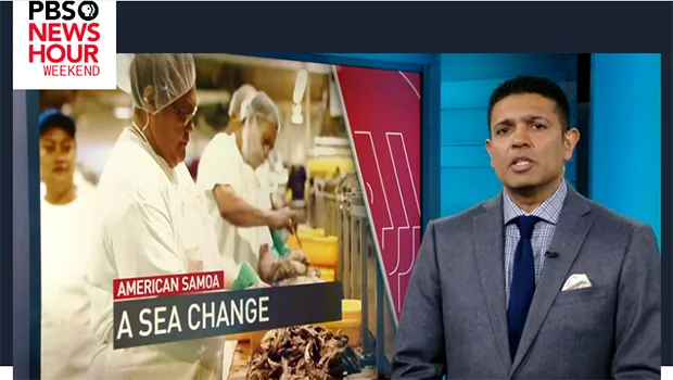 Screenshot from PBS New Hour Weekend