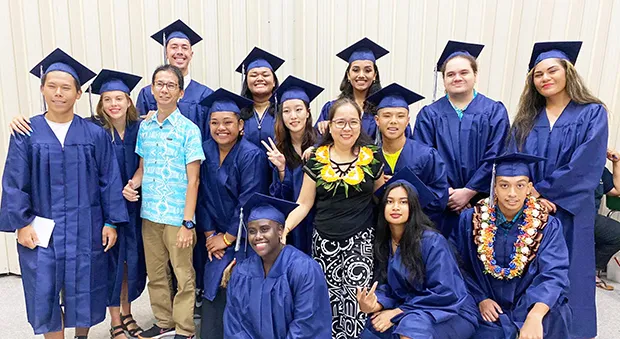 Pacific Horizons 2021 graduating class