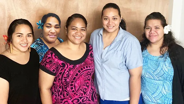 Alexarae Tarrant, Aialani Foster, Leiama Fano, Maturi Leilua and Jocelyn Lemisio