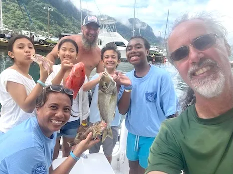 Some Passport to Fishing program participants