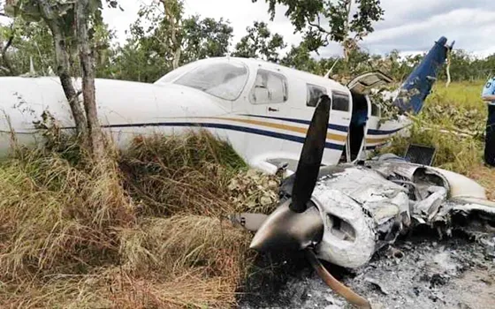 Cessna 402C that crashed near Port Moresby