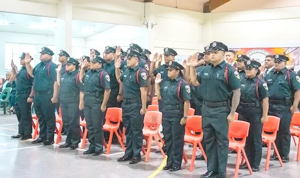 The 29th Police Academy graduating class 