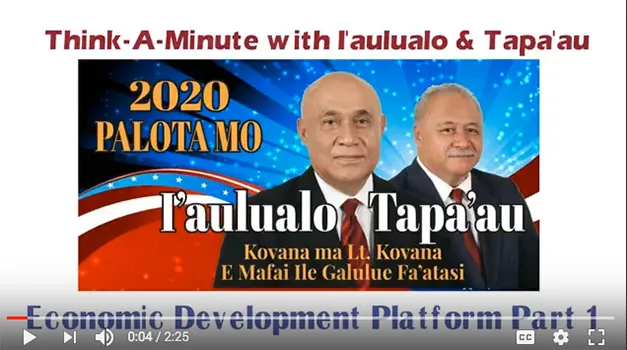  Comittee to Elect I'aulualo & Tapa'au video