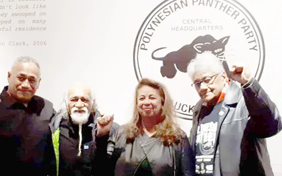 Alec Toleafoa, Tigilau Ness, Melani Anae, and Will 'Ilolahia (L-R). 