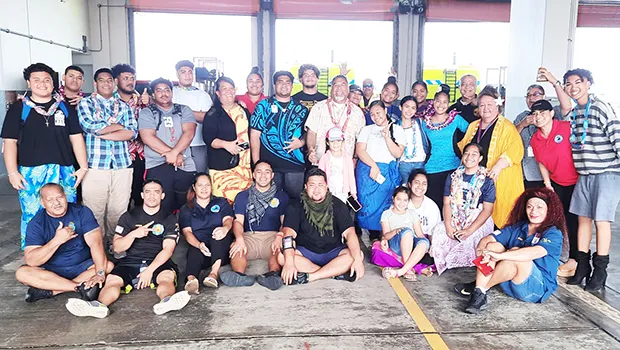 Summer Youth Employment participants with Port Director 