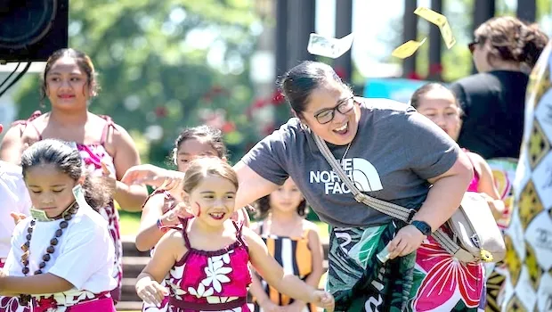 Portland/ Vancouver Tausala Manaia dancers 