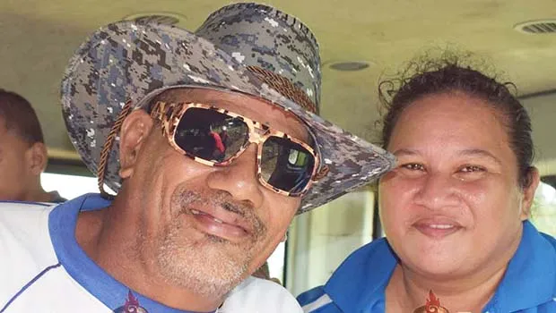 Sooau Vaa Brown and his wife Maylynn Brown 