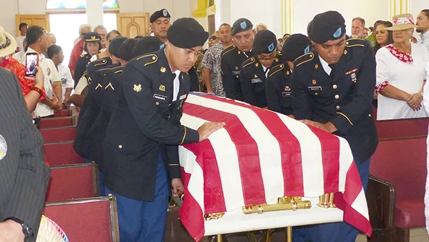 Utagamamao Taisi Alo Steffany funeral service