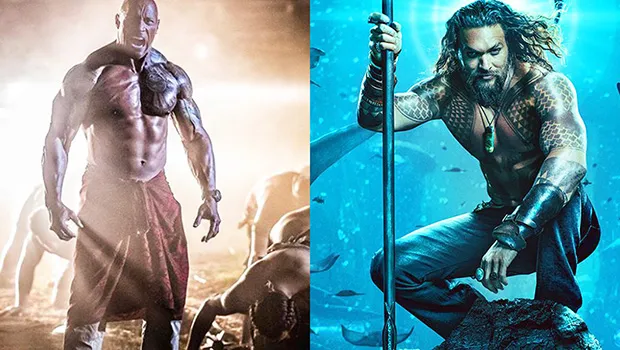 Dwayne "THE ROCK" Johnson and Jason Momoa 