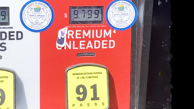 gasoline price in southern California