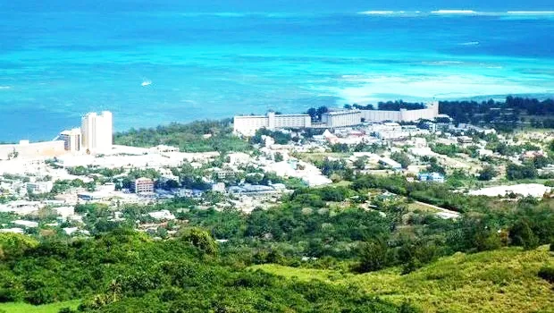 Saipan in the Northern Marianas.