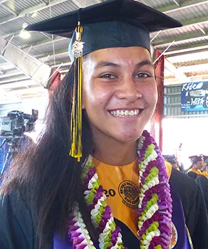 NVTHS 2018, Salutatorian, Agahpay Lina Manase