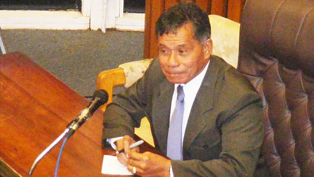 American Samoa’s Homeland Security Director Samana Ve’ave’a