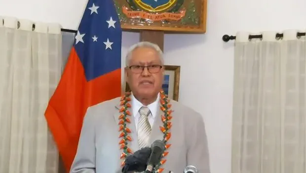  Samoa's Head of State Tuimalealiifano Vaaletoa Sualauvi II 