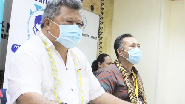 Samoa Director General of Health Leausa Dr Take Naseri