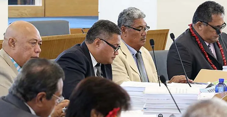 Members of the Opposition party HRPP