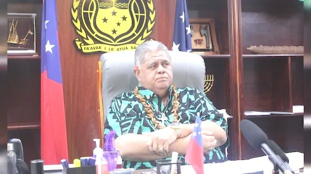 Prime Minister Hon Laaulialemalietoa Leuatea Polataivao Fosi Schmidt