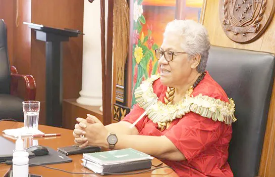 Prime Minister, Fiame Naomi Mata’afa