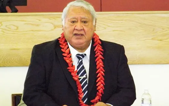 Samoan PM, Tuila'epa Sailele Malielegaoi 
