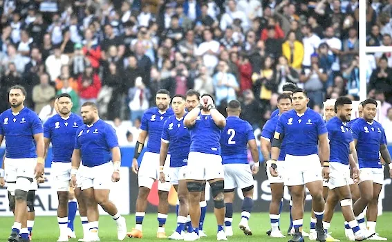 The Samoa national rugby team or Manu Samoa