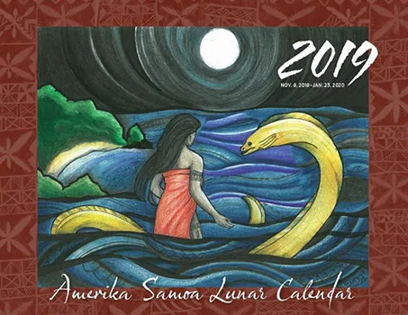 Front of 2019 American Samoa Lunar Calendar