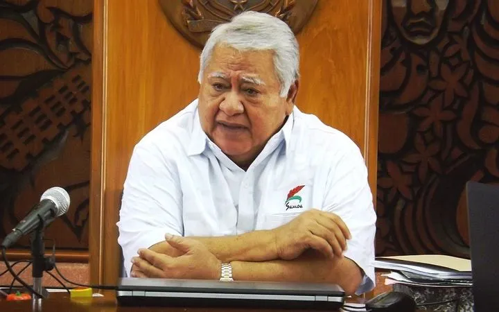 Photo of Samoa Prime Minister Tuila'epa Sailele Malielegaoi