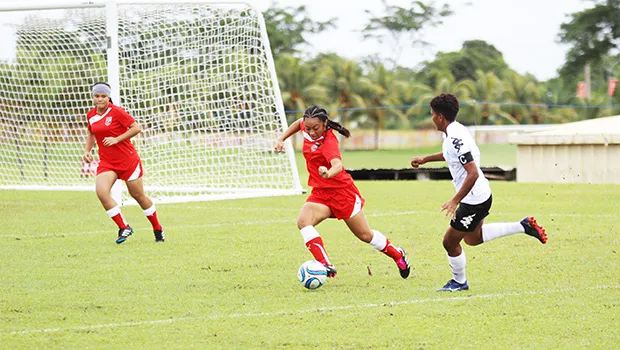 Saono Enesi of American Samoa in action