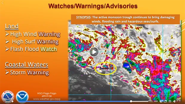 National Weather Service graphic