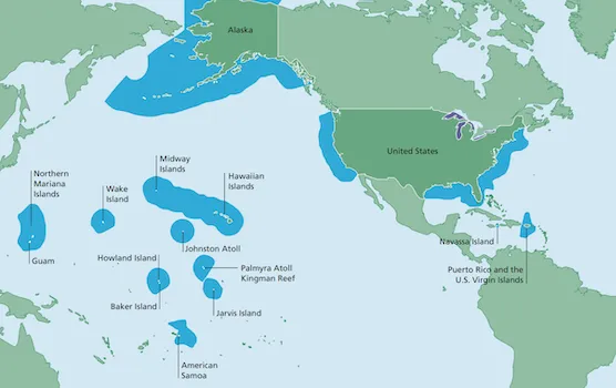SEABED MINING MAP OF US AREAS